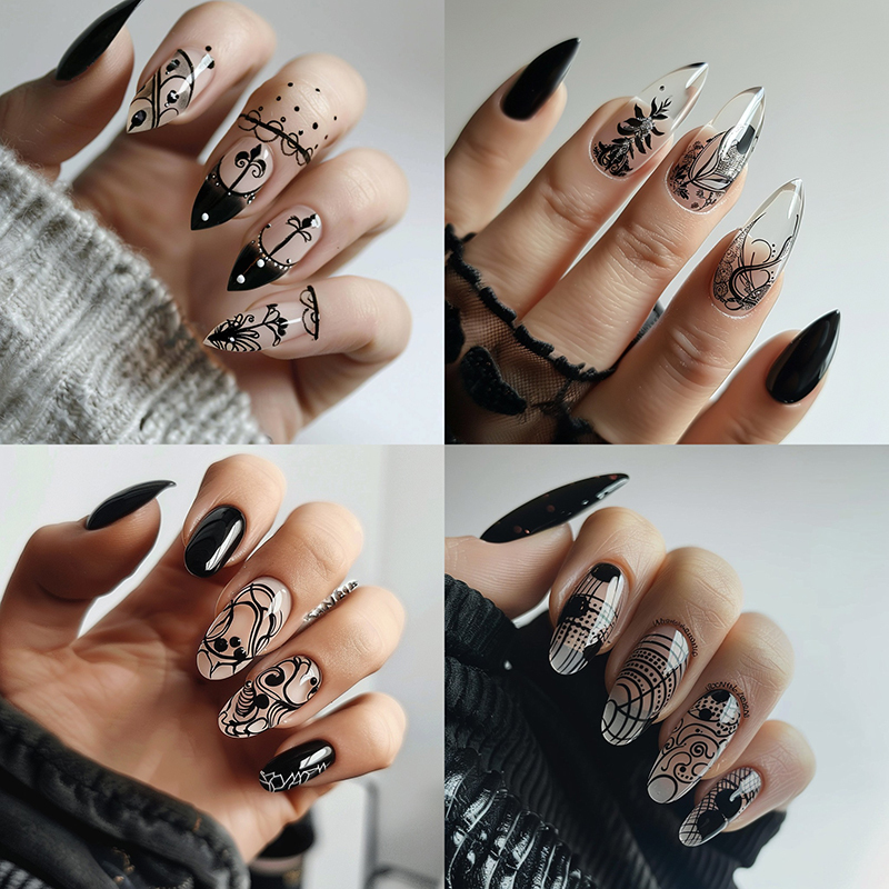 Negative Space Nails: Timeless Elegance Meets Modern Artpic1